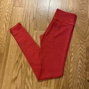 Fabletics Women’s  Ruby Grapefruit High Waisted Leggings (Size 4)